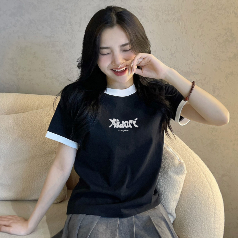 Áo thun Baby Tee tay lỡ Phông Nam Nữ ECOSYSTEM | Local Brand Midori Dress