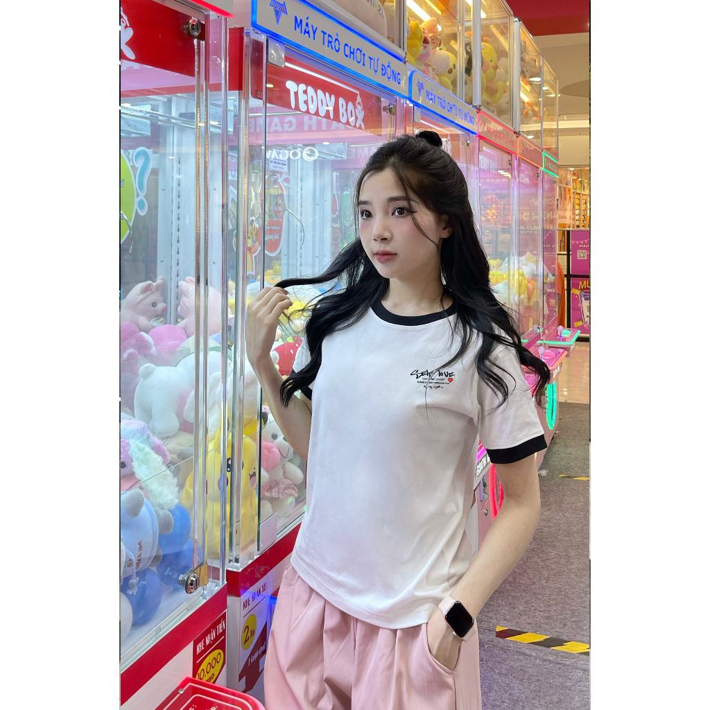 Áo thun Baby Tee SELF LOVE unisex phông Nam Nữ Local Brand Chính Hãng Logo Midori
