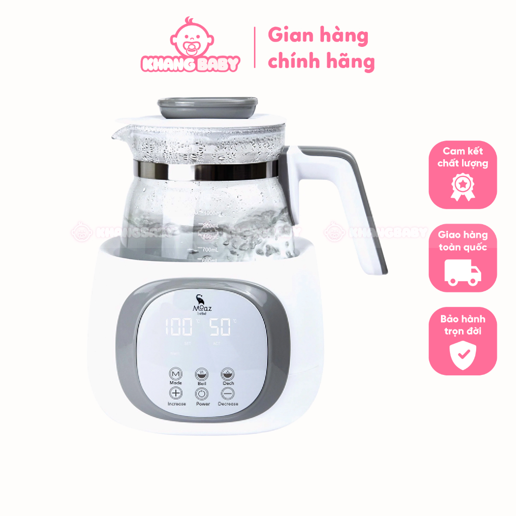 Bình đun nước thông minh Moaz BeBe MB012 - Shop Khang Baby