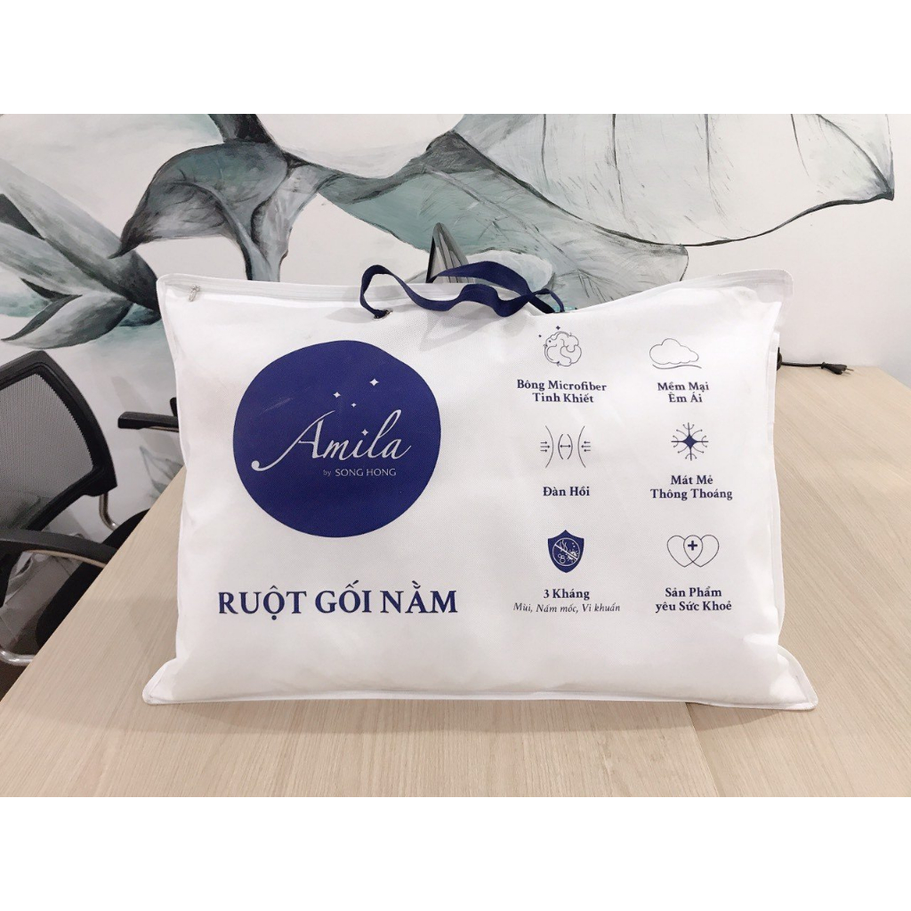 Ruột gối nằm cao cấp  Amila 45x65cm