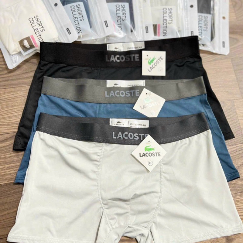 COMBO 5 Quần BOXER Nam Thun Lạnh Cao Cấp Co Giãn Bốn Chiều Thấm Hút Mồ Hôi Cực Kì Thoáng Mát