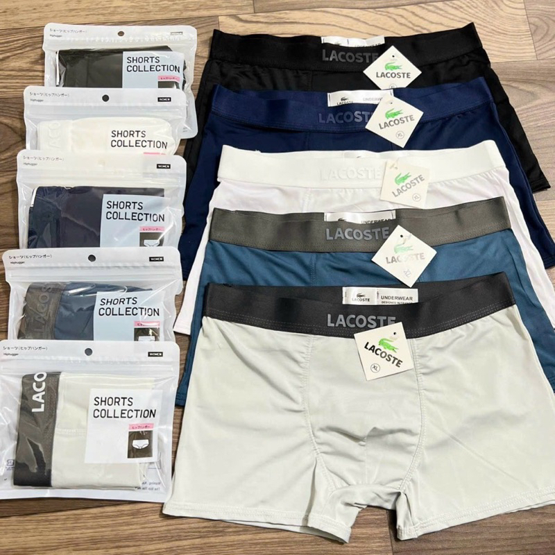 COMBO 5 Quần BOXER Nam Thun Lạnh Cao Cấp Co Giãn Bốn Chiều Thấm Hút Mồ Hôi Cực Kì Thoáng Mát