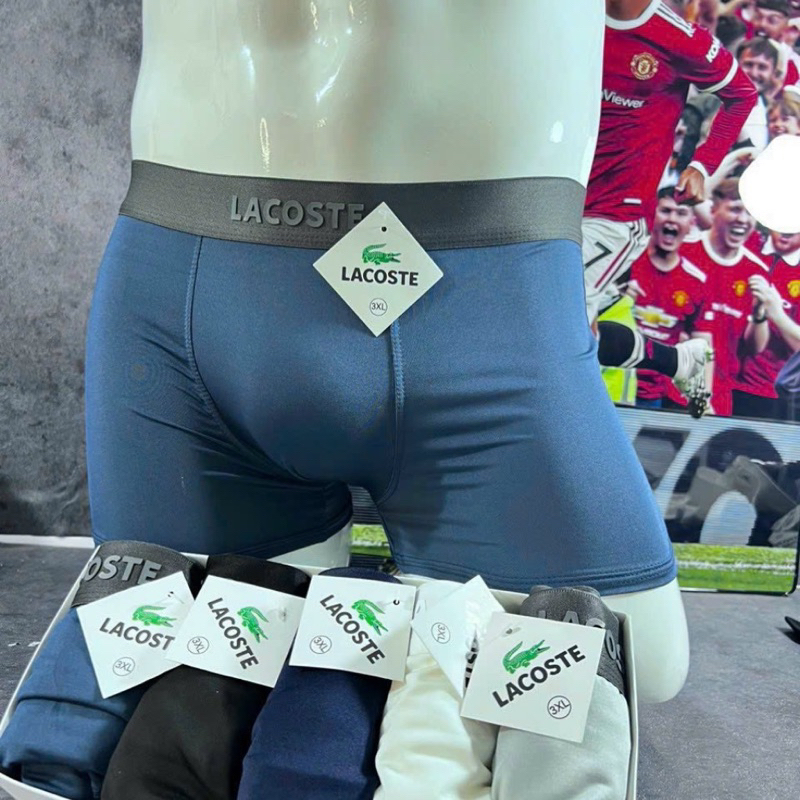 COMBO 5 Quần BOXER Nam Thun Lạnh Cao Cấp Co Giãn Bốn Chiều Thấm Hút Mồ Hôi Cực Kì Thoáng Mát