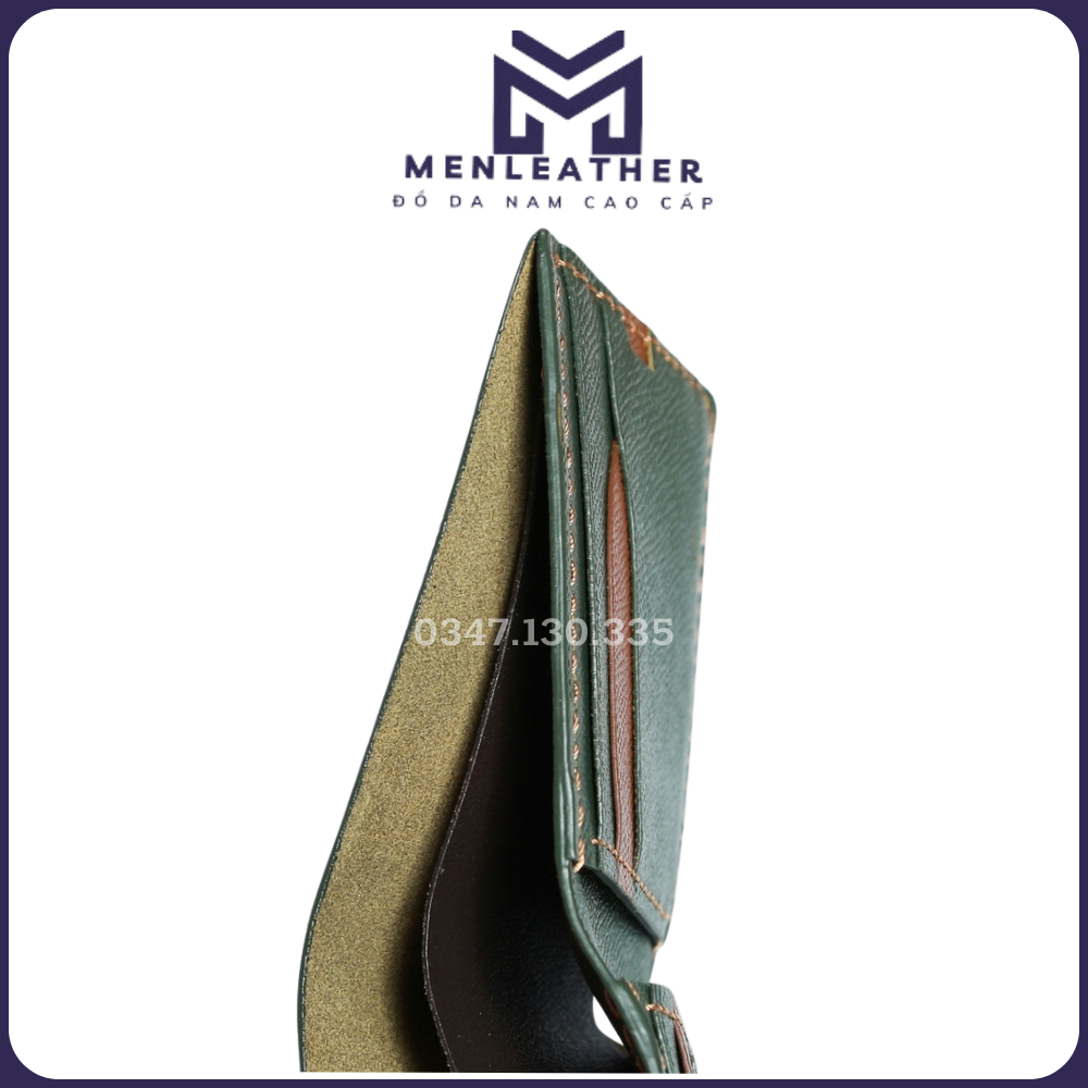 Ví ngang nam da bò ESPOM nhập khẩu nhỏ gọn tiện dụng VN36-Bảo hành 12 tháng