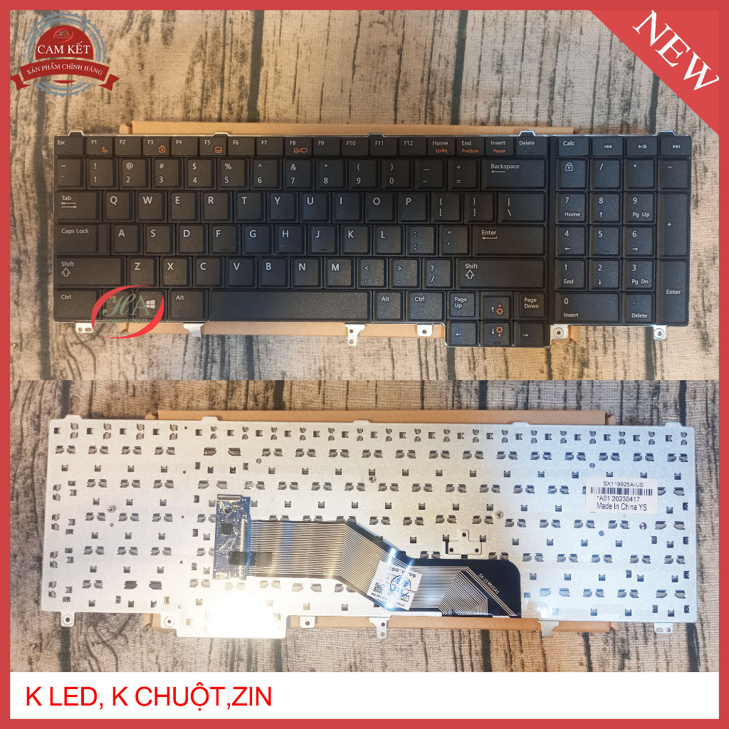 Bàn Phím Dell Precision M6800