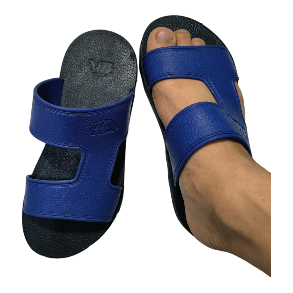 Dép cao su quai chữ H chính hãng đế cao