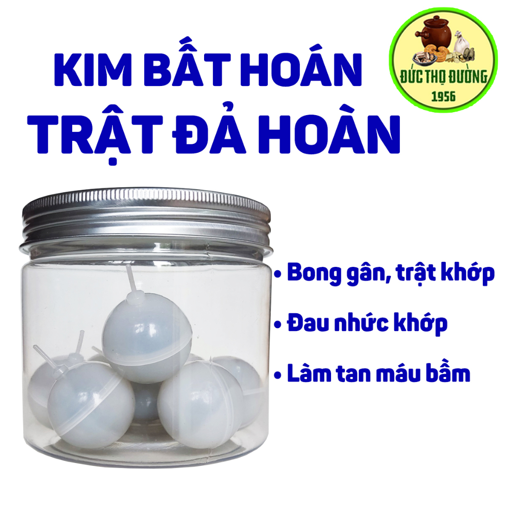 Trật Đả Hoàn - Túi 4 viên - Bong gân trật khớp, tụ máu bầm tím, đau nhức xương khớp