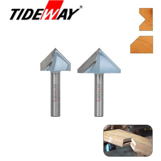 Mũi soi mộng mòi tideway lc0301 90º - mũi vát mộng mòi chữ v