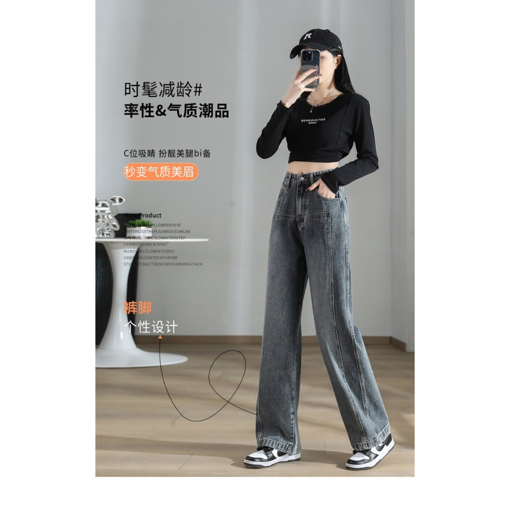Quần jeans size XXS XXS mẫu mới độc lạ thiết kế riêng cho nàng eo nhỏ eo 58