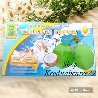 Kẹo dừa hiệu Thanh Long nguyên chất ( béo nước cốt, hộp 400g )