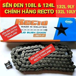 Sên đen recto 428-108l-124l 132l 132l chính hãng recto dùng cho exciter/winner/raider/sonic..các dòng xe 110