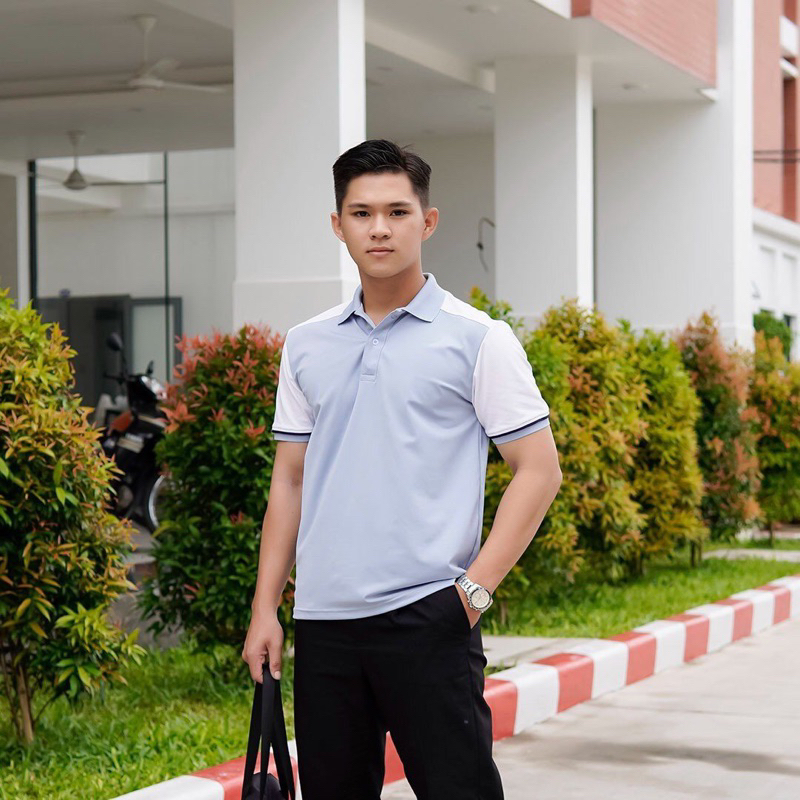 ÁO THUN POLO NAM PHỐI MÀU, ÁO THUN CÁ SẤU NAM, ÁO THUN NAM CỔ BẺ