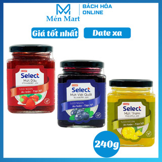 Mứt thơm dâu việt quất Coop Select hũ thủy tinh 240g