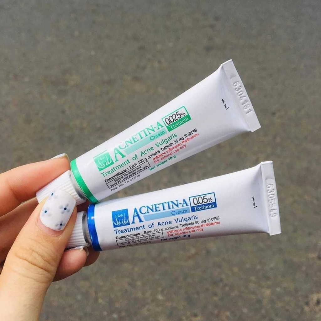 Kem dưỡng da giảm lão hóa - Acne tin Tretinoin
