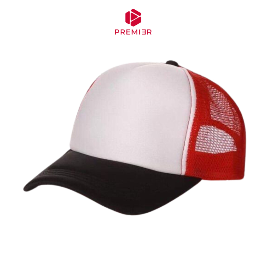Mũ lưỡi trai nón kết BIG-Sponge two-tone Mesh plain baseball cap Blue/Red  B017 Mũ PREMI3R lưỡi trai phong cách hàn quốc