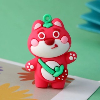 Móc khóa gấu dâu đáng yêu