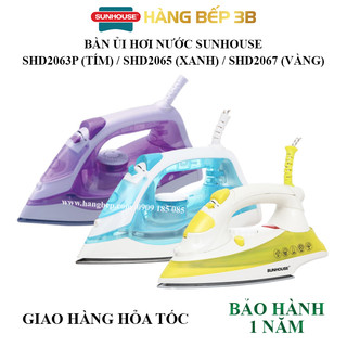 Bàn ủi hơi nước Sunhouse SHD2065/2063P - Hàng chính hãng