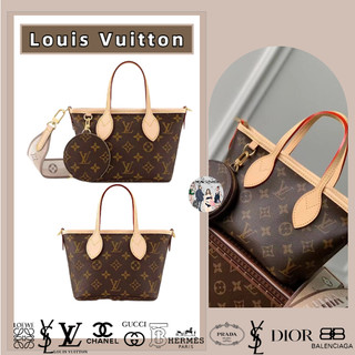2023 new style/Louis Vuitton/NEVERFULL/LV/Dây đeo vai có thể tháo rời/túi đựng đồ/túi mua sắm/kích thước nhỏ