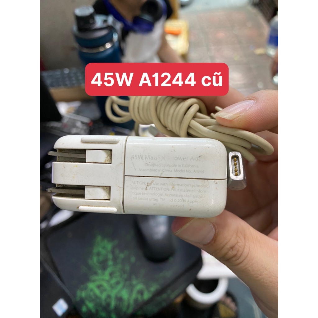 💖HÀNG CŨ ĐÃ QUA SỬ DỤNG💖 Sạc Máy Tính 45W 60W 85W Chân Chữ L Và T Đời Máy 2008 Đến 2017 LAPTOP TÁO 1 2 PRO AIR