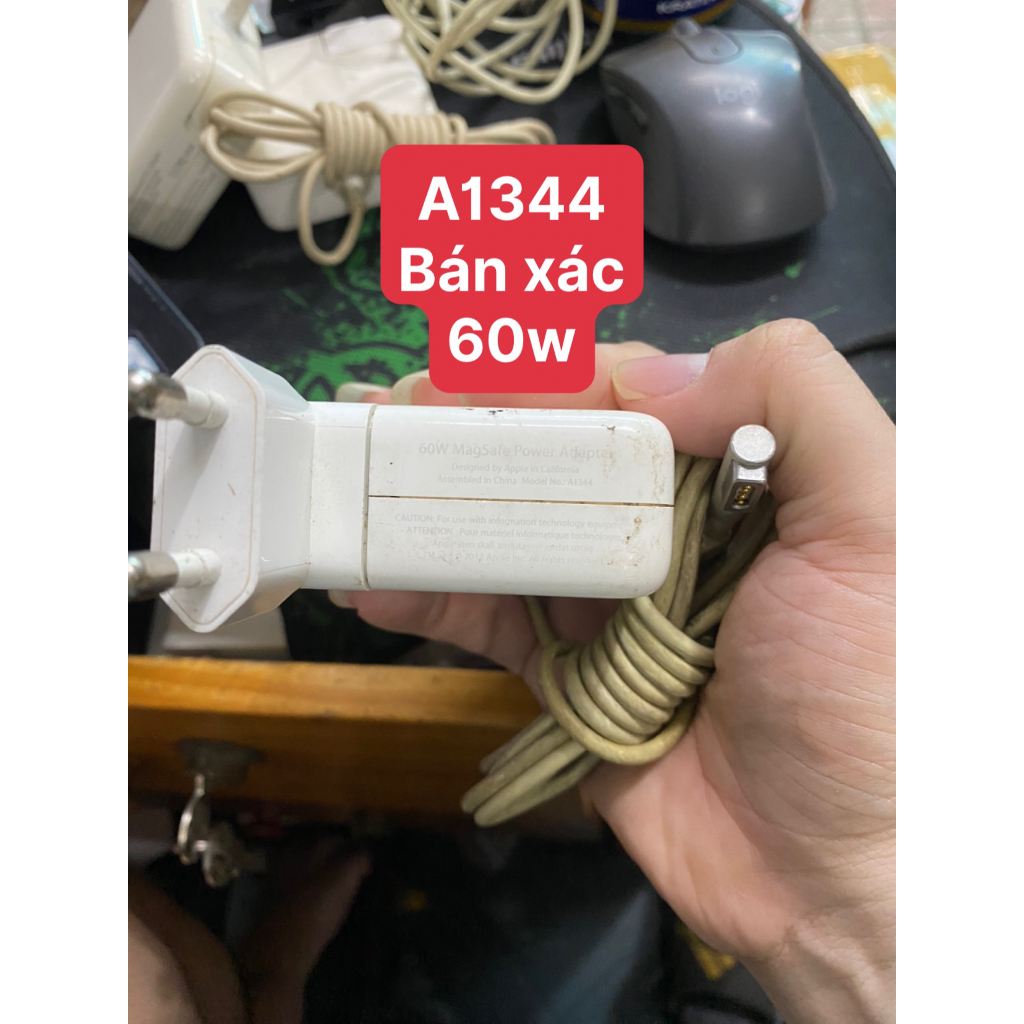 💖HÀNG CŨ ĐÃ QUA SỬ DỤNG💖 Sạc Máy Tính 45W 60W 85W Chân Chữ L Và T Đời Máy 2008 Đến 2017 LAPTOP TÁO 1 2 PRO AIR