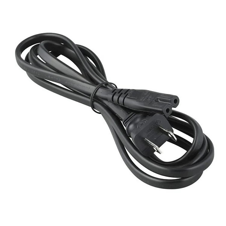 Dây nguồn số 8 dài 1.5m 2 chấu cắm cho loa kéo, tivi, laptop, máy ảnh, đèn Led
