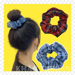 Cột tóc scrunchies cute dễ thương - Dây buộc tóc scrunchies