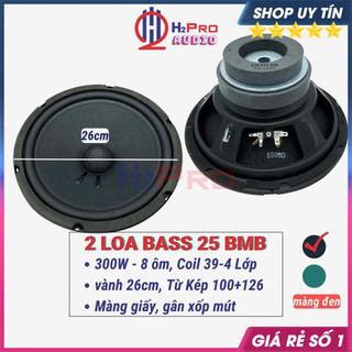 Loa rời bass 25 bmb pa2522 nhật 600w , loa bmb bass 25 lắp karaoke từ kép - h2pro audio