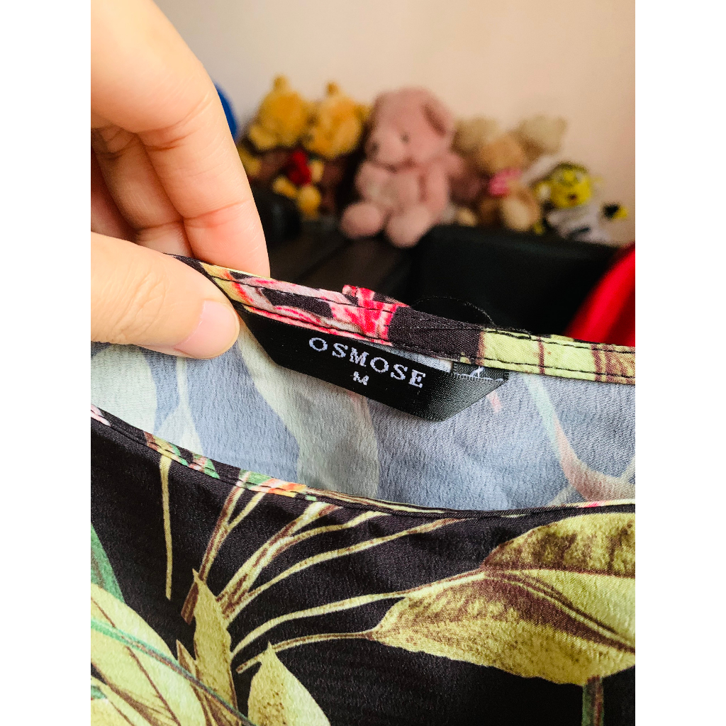 Áo croptop voan hoa OSMOSE