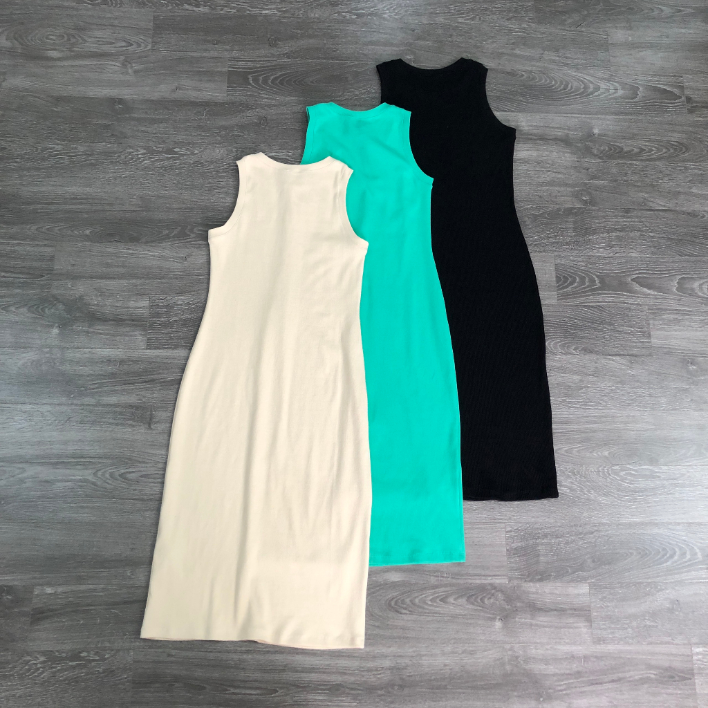 Đầm MNG thun gân sát nách 3M KAMI