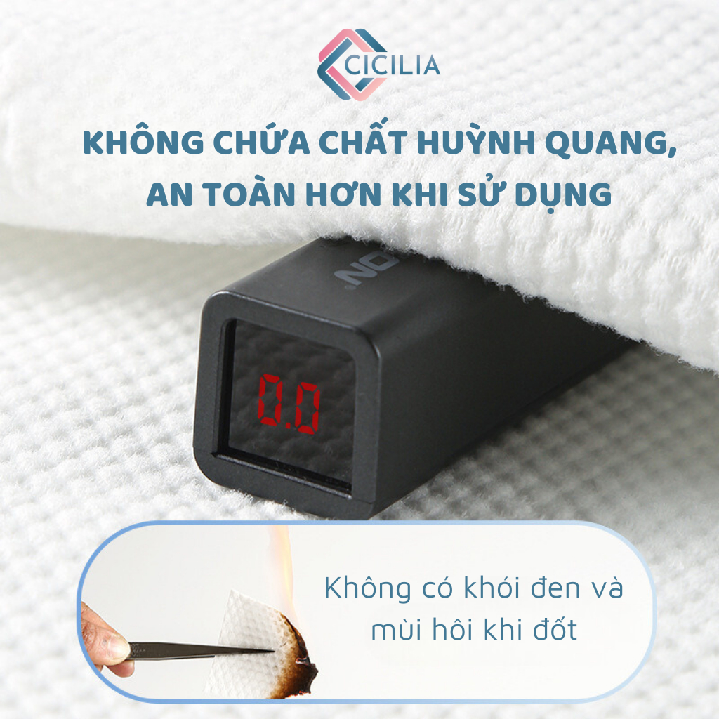 Khăn Tắm Nén Du Lịch CICILIA 70x140cm Dùng 1 Lần Cotton Tiện Lợi- Khăn Tắm Nén Khách Sạn CI-076