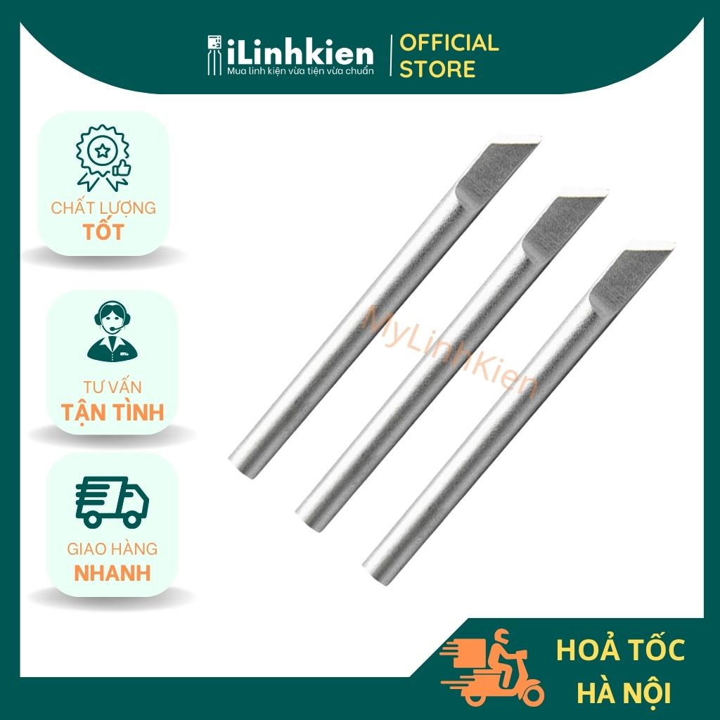 Mũi hàn thiếc 40W 60W dao chém bằng thép cao cấp chất lượng cao.