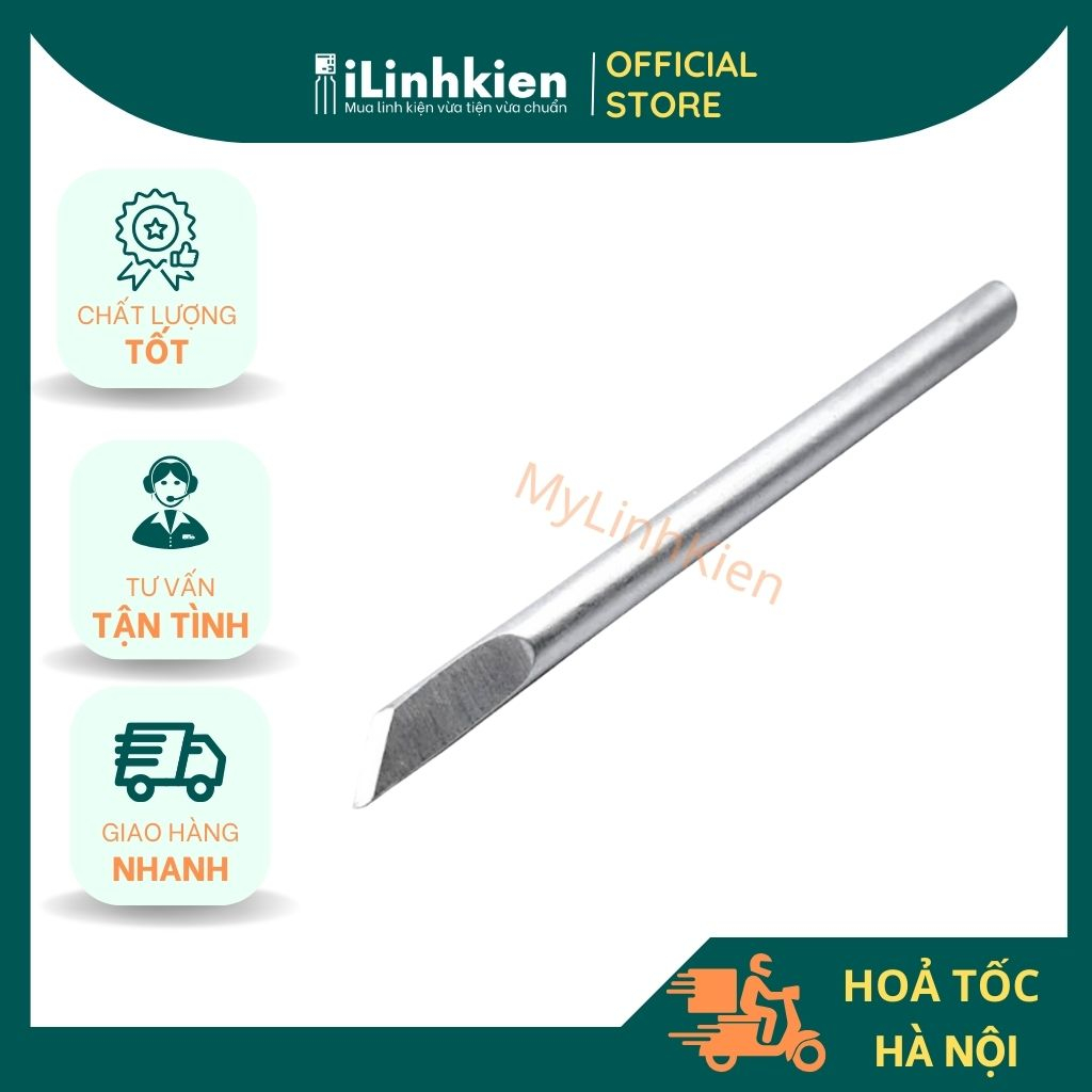 Mũi hàn thiếc 40W 60W dao chém bằng thép cao cấp chất lượng cao.