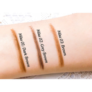 (CÓ BILL) Chì Kẻ Mày PERIPERA Speedy Eyebrow Auto Pencil 0.14g