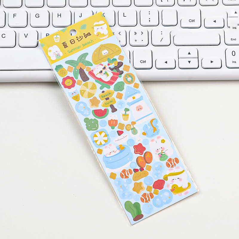Miếng Dán Sticker ST18 cute trang trí dán bình nước, bút ... chống nước nhiều hình cute