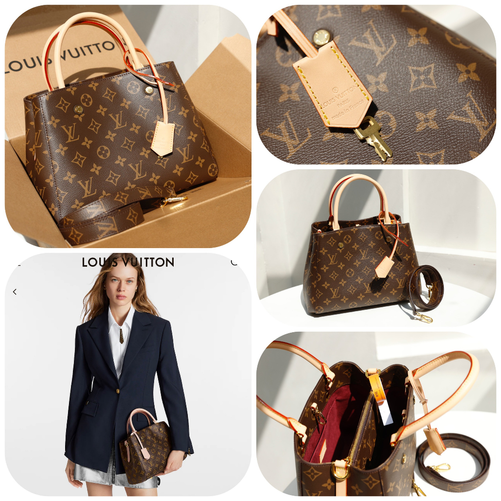 TÚI LV MONTAIGE QUAI NGẢ MÀU SZ32