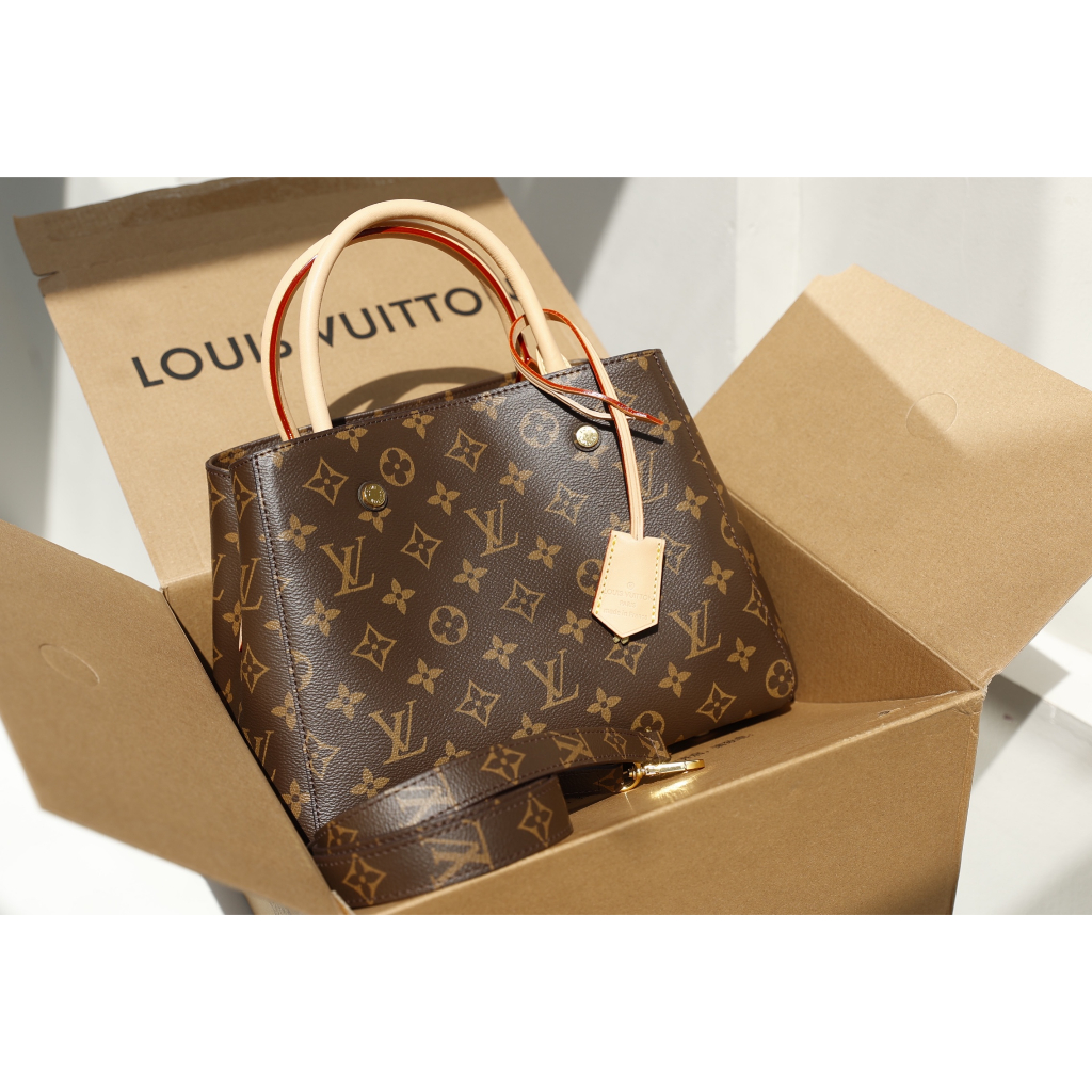 TÚI LV MONTAIGE QUAI NGẢ MÀU SZ32