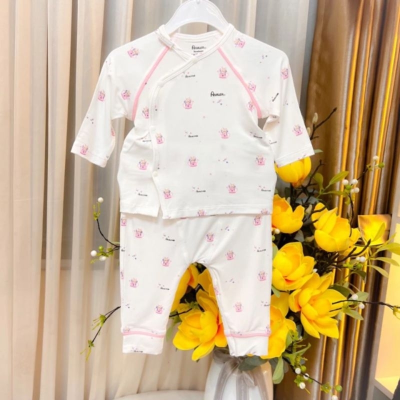 Bộ sơ sinh sợi tre Avaler nhiều mẫu đủ size