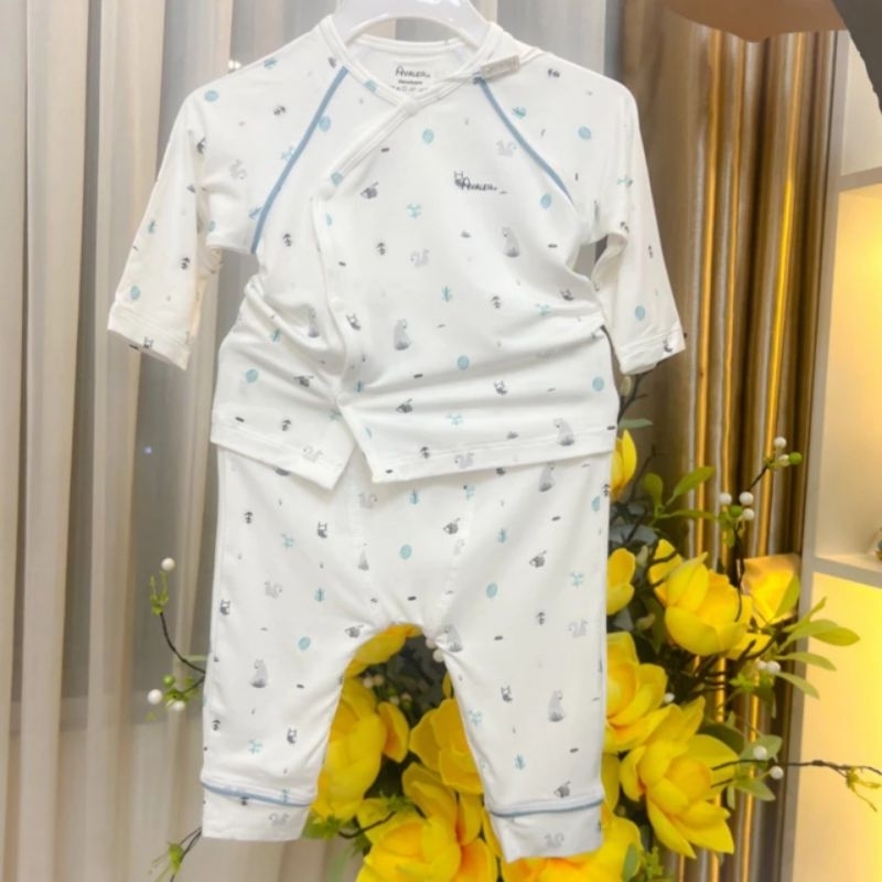 Bộ sơ sinh sợi tre Avaler nhiều mẫu đủ size