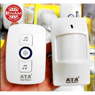 ♥️ Chuông Báo Khách Báo Trộm Không Dây ATA AT -338 Phù Hợp Lắp Ở Shop, Siêu Thị