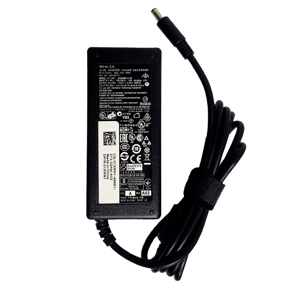 Sạc laptop Dell chân to, chân nhỏ  90W-4.62A, 65W-3.34A Loại Xịn Bảo Hành 12 Tháng Mới 100%