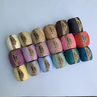 [CSLS] Sợi Airy móc túi và mũ (cuộn 45gr) CraftyarnVN