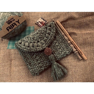 [CSLS] Sợi Airy móc túi và mũ (cuộn 45gr) CraftyarnVN