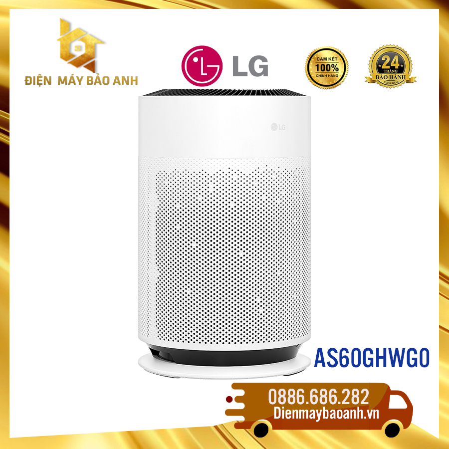 Máy lọc không khí LG AS60GHWG0 41W - Hàng chính hãng, bảo hành 12 tháng