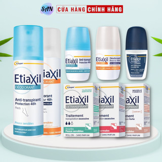 Lăn Khử Mùi, Giảm Mồ Hôi Etiaxil Detranspirant Traitement Roll-On (15ml/50ml/150ml) - San Beauty