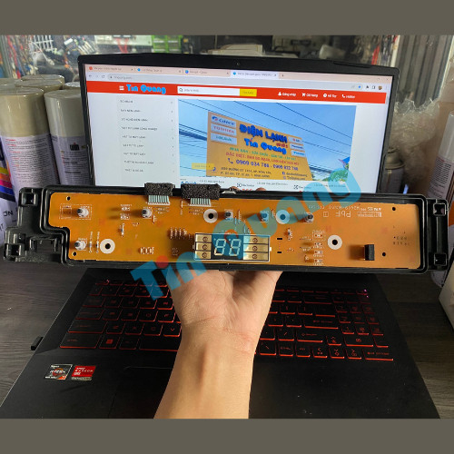 Bo mạch máy giặt Panasonic Na - F70H3 / F76H3 / F80VS8 / F70VB7 6 Phím (tháo máy)