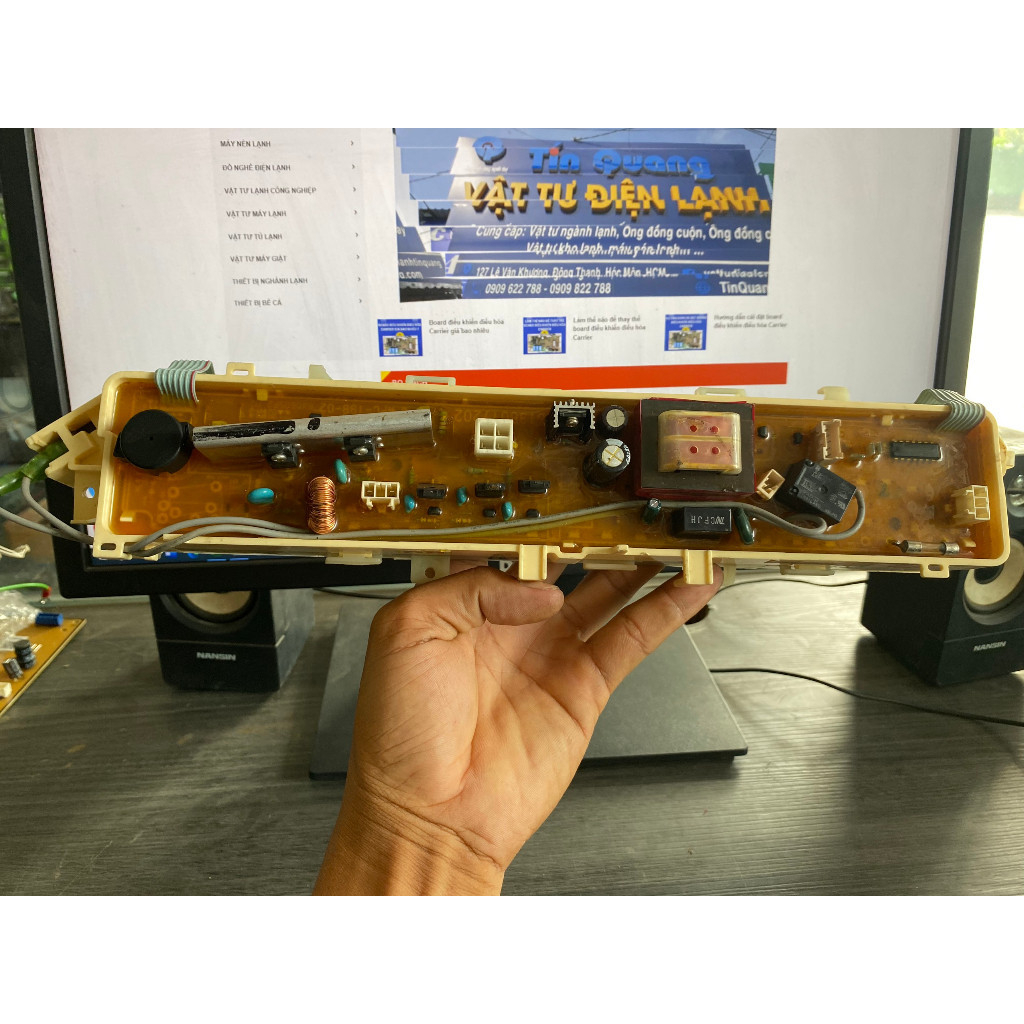 BOARD CÔNG SUẤT MÁY GIẶT TOSHIBA 1160SV / AW-E89SV / AW-9770SV / AW-1170 / AW-9870 / AW-9760 / AW-8950SV