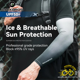 Ống tay chống nắng đi xe đạp ROCKBROS XT022