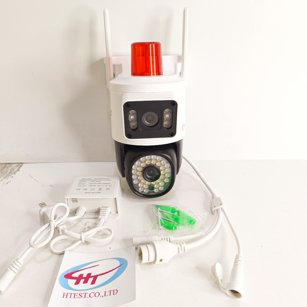 Camera Wifi Yoosee Q44 Pro 6mp 4K ngoài trời 2 ống kính 2 khung hình - Hoàng Thịnh Television