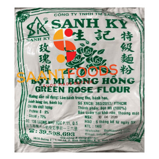 Bột Mì Bông Hồng Xanh Sanh Ký - 1 Kg