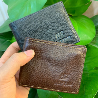 Ví nam mini da bò dáng ngang, ví mini nam cao cấp da bò thật nhỏ gọn tiện lợi kích thước 10,5cm x 8,5cm